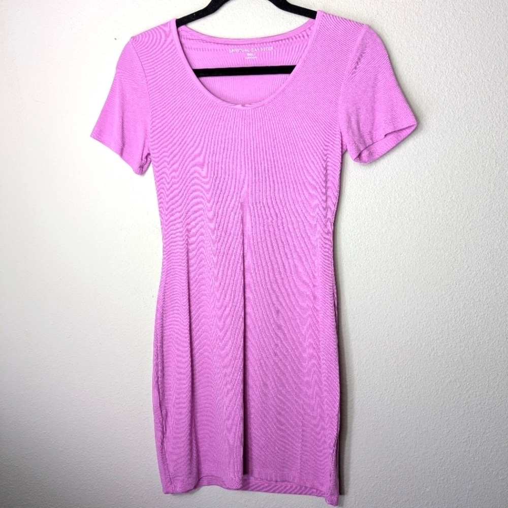 Spiritual Gangster Womens Small Purple Violet Golden 2